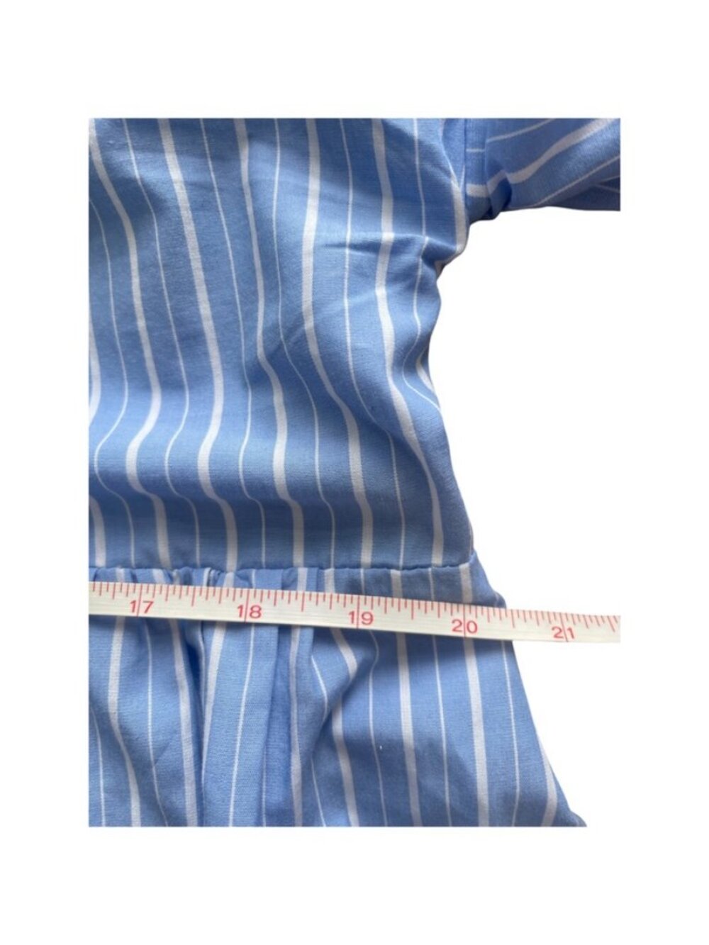 Maeve V-Neck Ombre Lace Mini Shirt Dress size US 4 EUR 36 UK 8 Striped - Picture 10 of 15